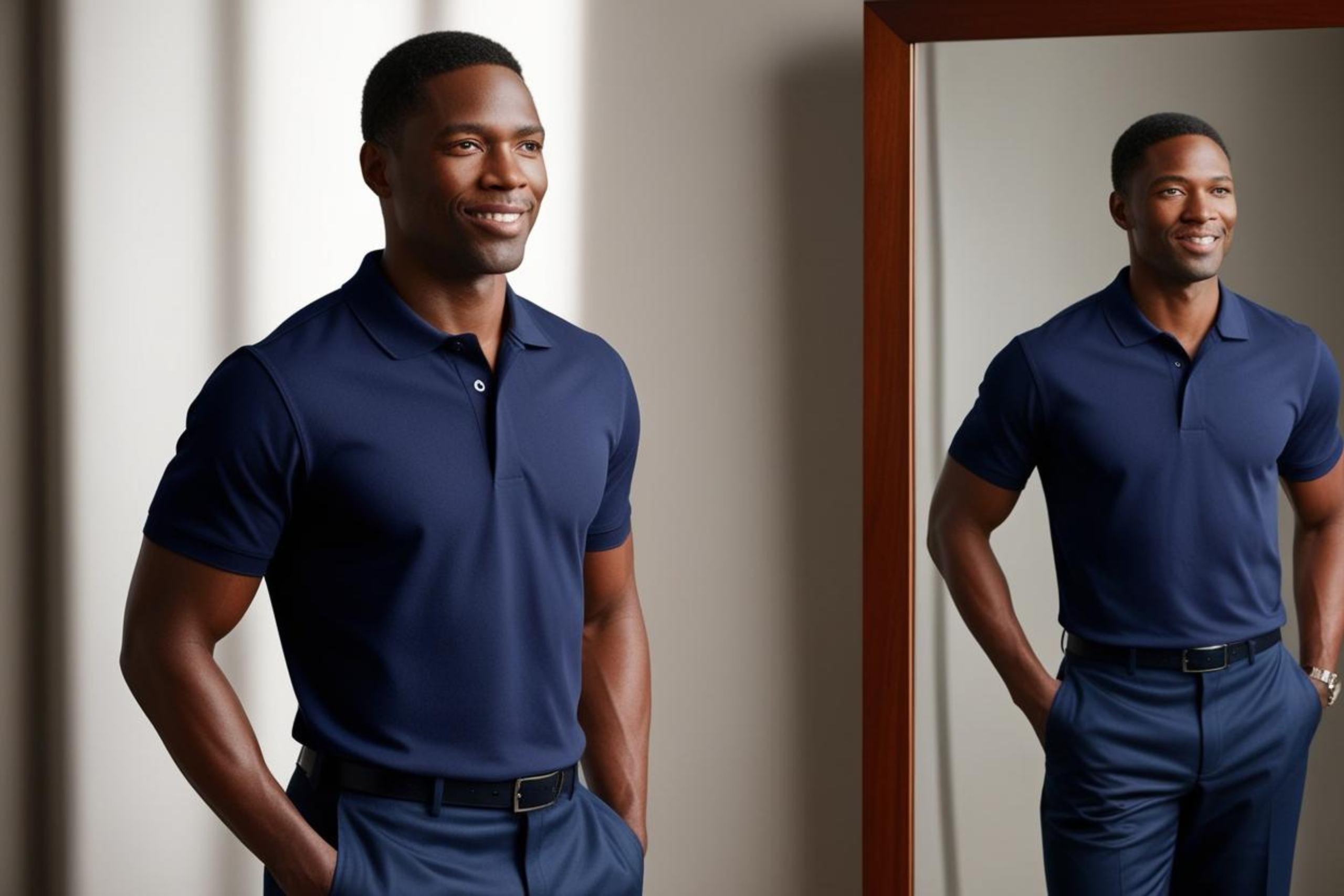 5 Jurus Jitu Padu Padan Stylish dengan Kaos Polo Pria images